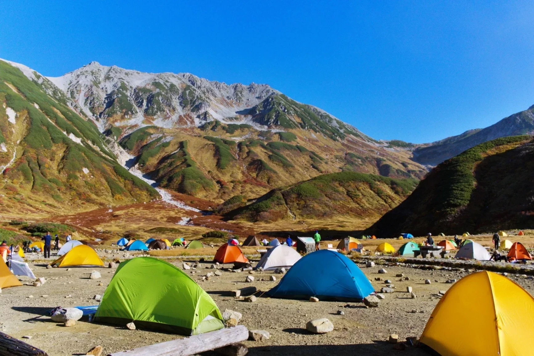 【テント泊登山】テント場でやるべきこと＆おすすめの過ごし方