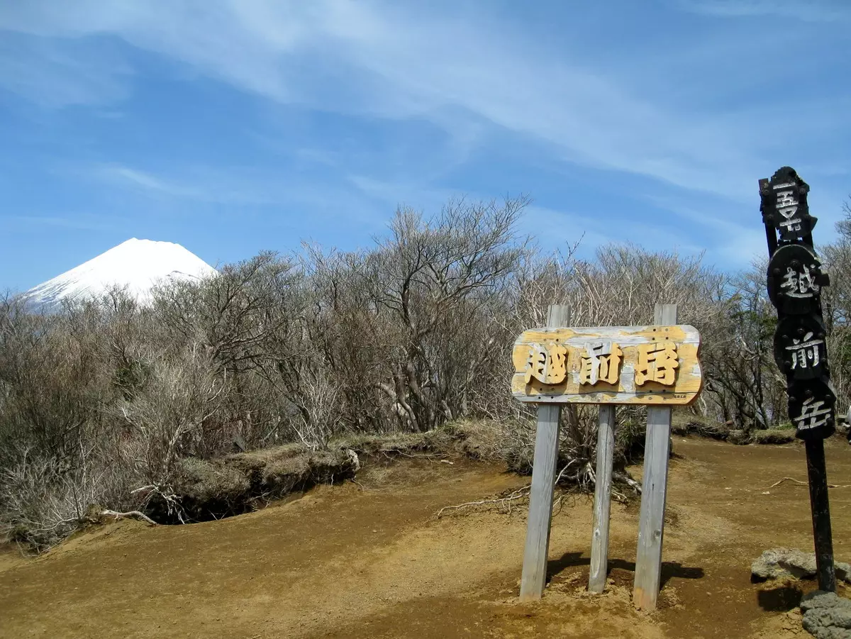 目の前に迫る富士山の景色を楽しめる 越前岳の特徴・魅力