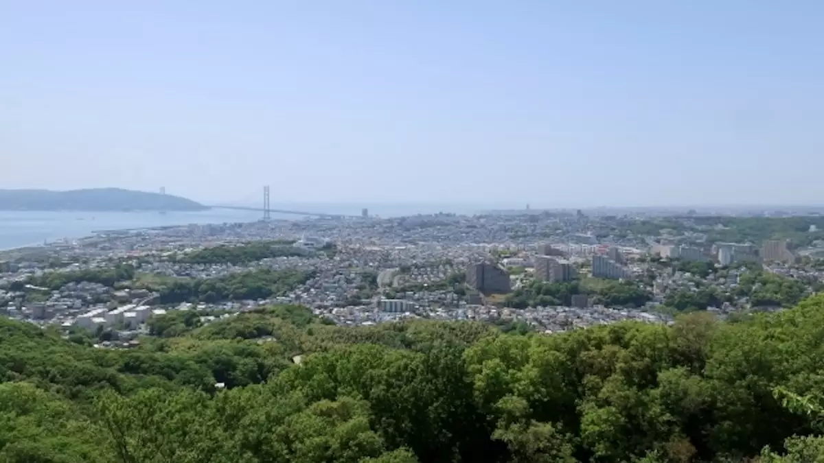 須磨アルプス　高倉山　展望台