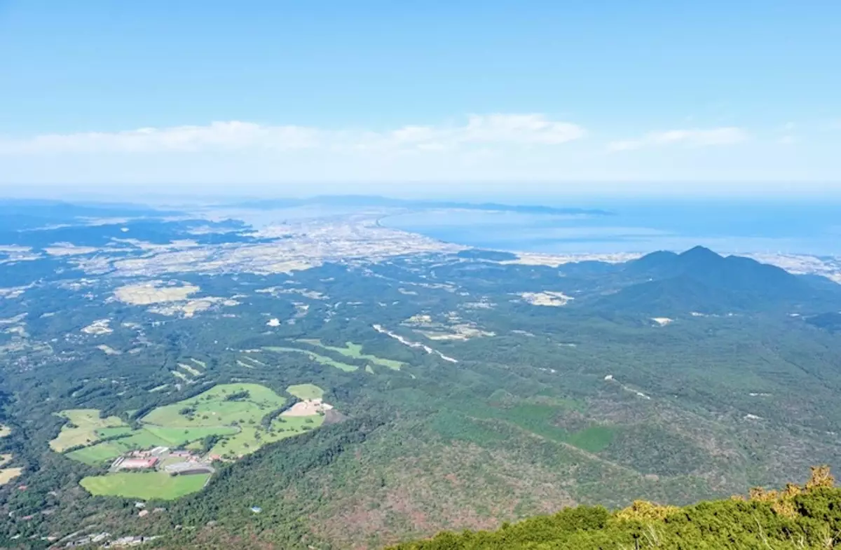 大山山頂からの眺望