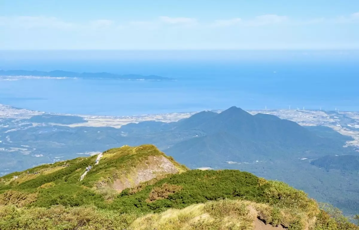 大山山頂からの眺望