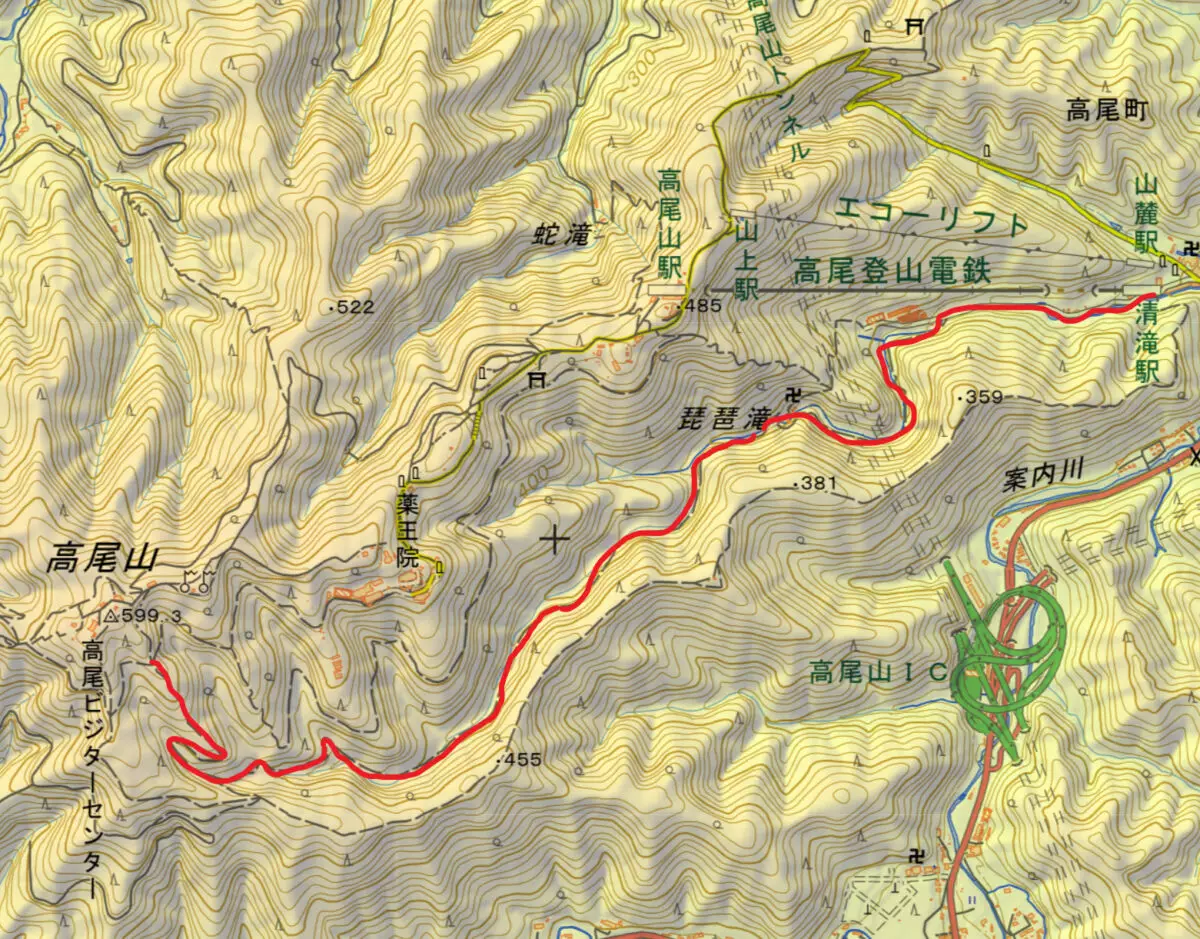 琵琶滝コース