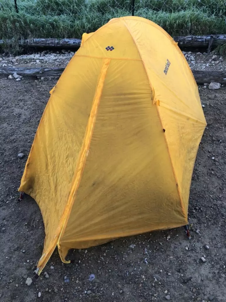 モンベル・ステラリッジテント　登山用テント