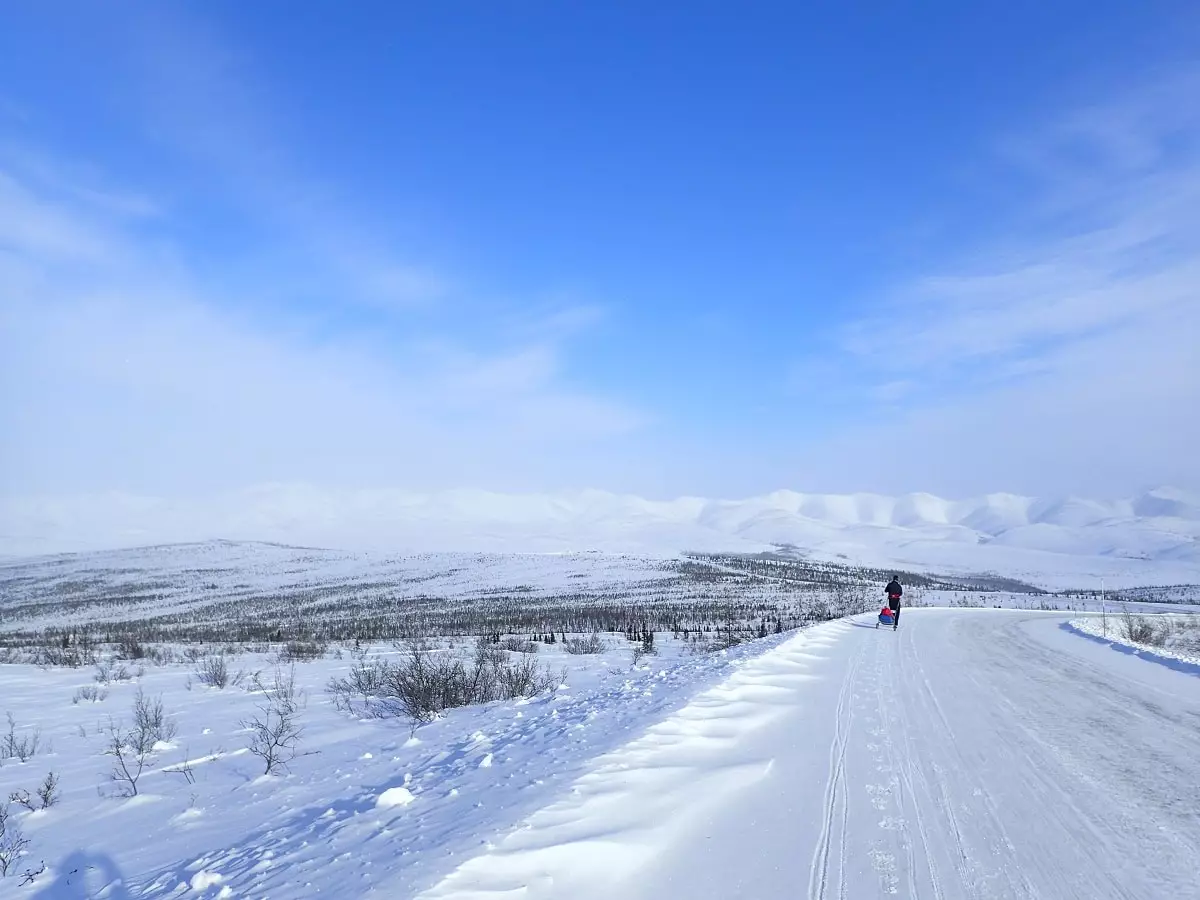 極北のレースでみた素晴らしい景色
