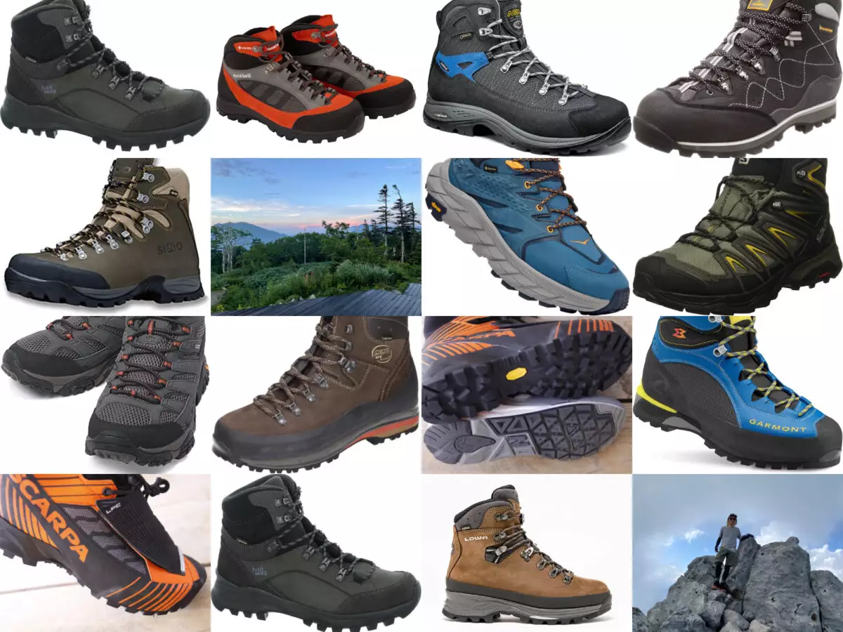 登山靴14メーカー&代表モデル比較とおすすめ登山靴
