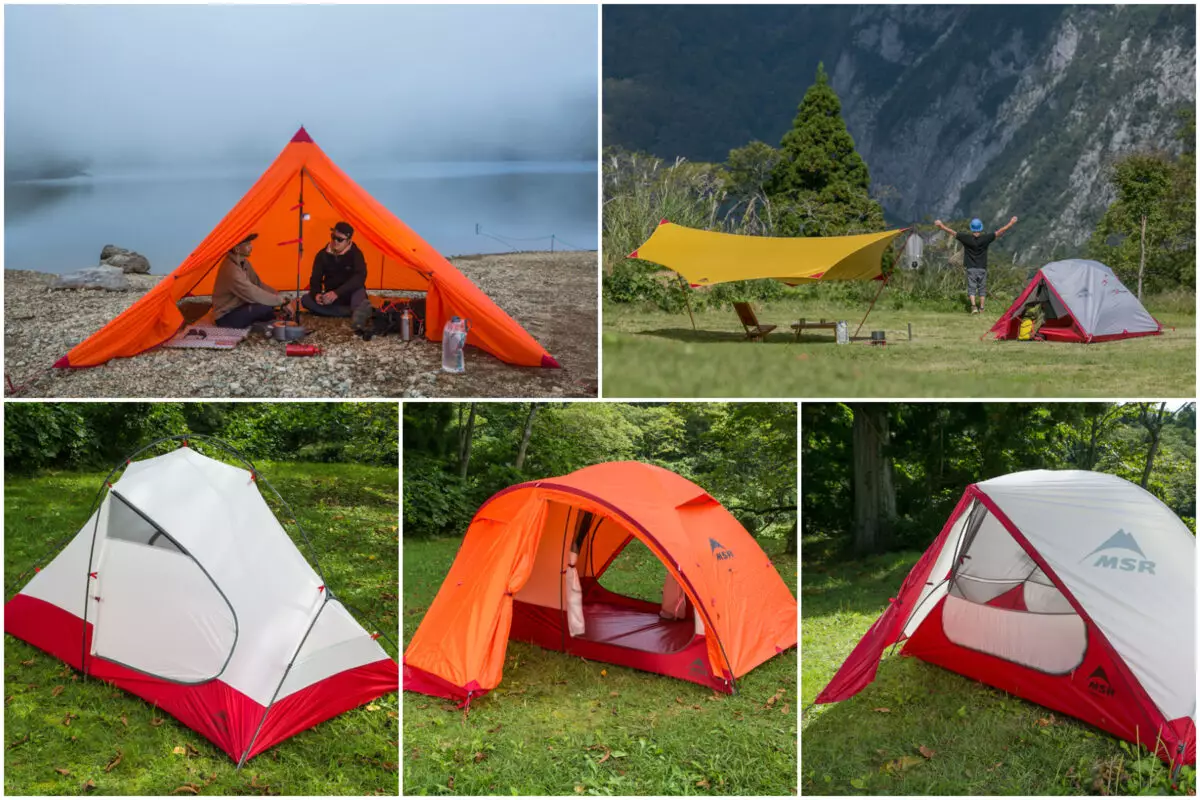MSRのテント-登山、キャンプ別おすすめテントの魅力・特徴