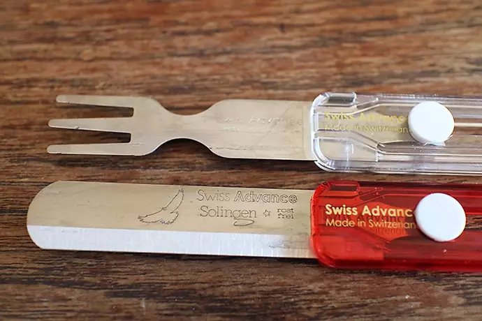 スイスアドバンスのフォークとナイフのセット『HIPPUS』