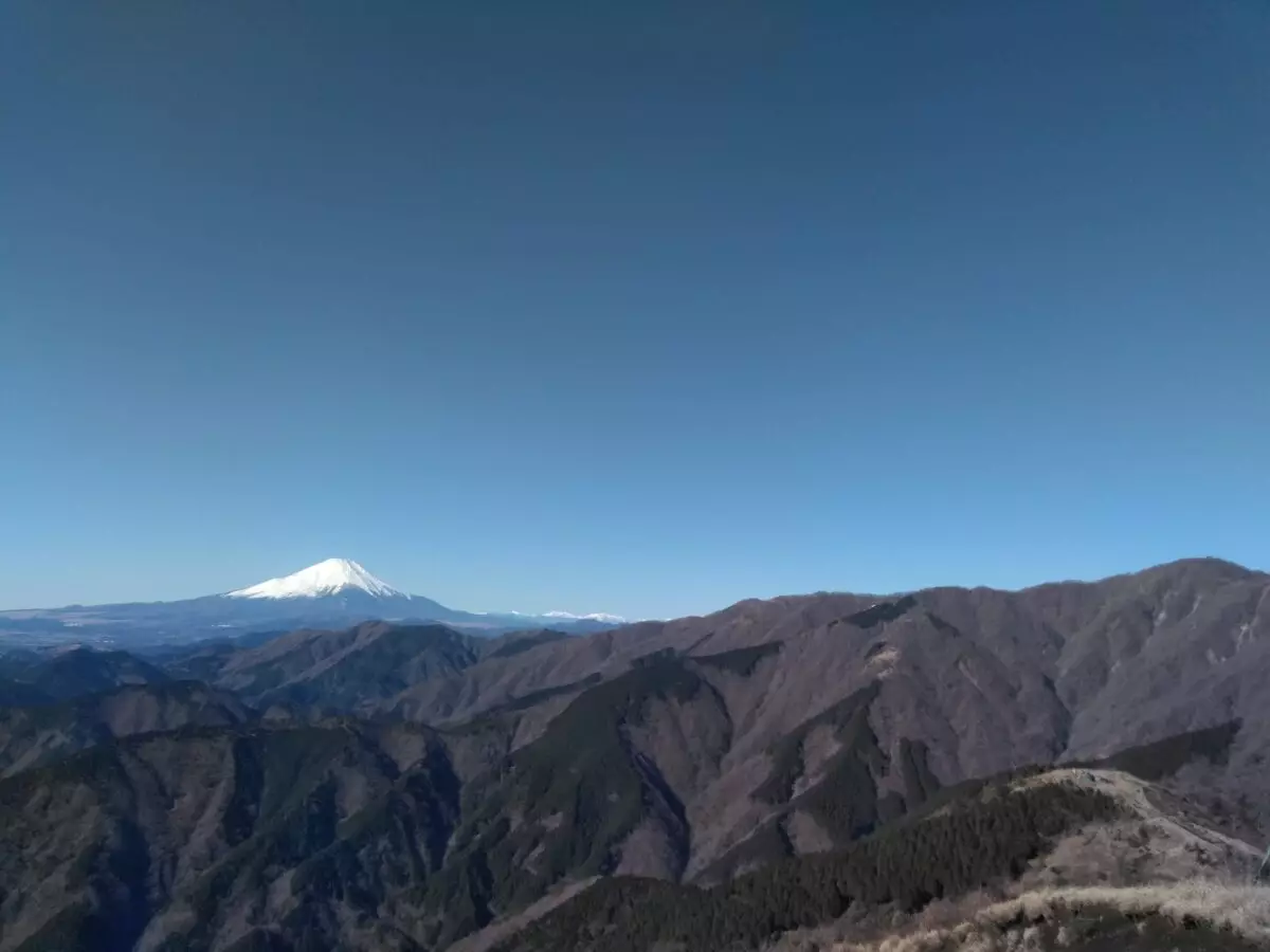 低山　おすすめ　塔ノ岳　三ノ塔山頂