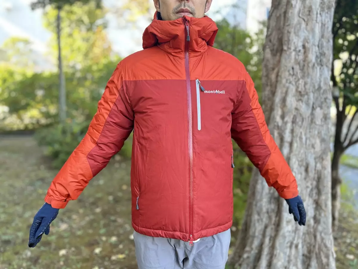 超絶暖かい寒い雪山で力強い化繊ジャケット『モンベルフラットアイアン