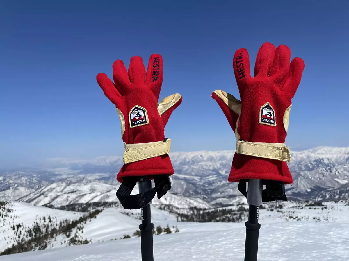 HESTRA スキーグローブ 手袋 サイズ4 スノーボード バックカントリー