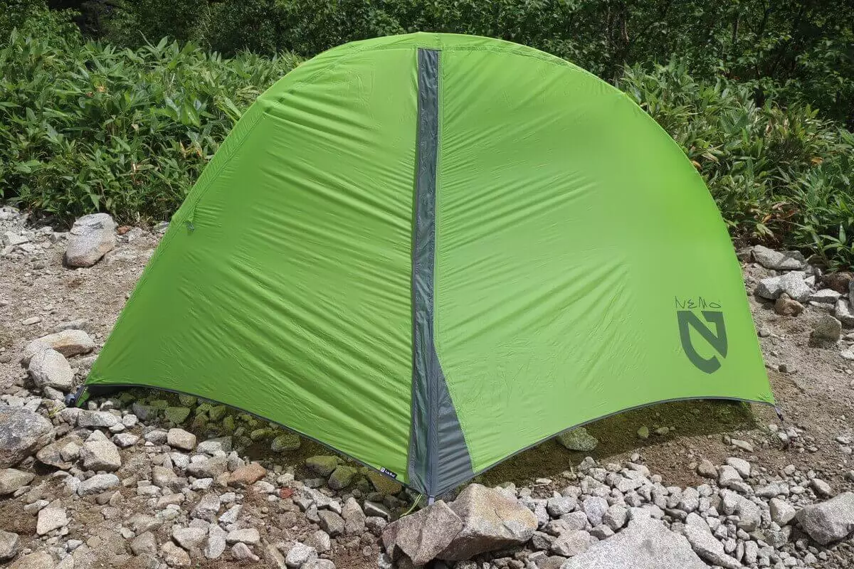 NEMO ホーネット１Ｐ ダブルウォールで自立式で軽量な山岳用テント