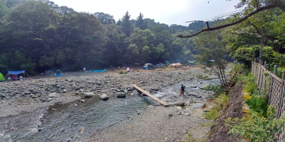 低山　おすすめ　塔ノ岳　滝沢園キャンプ場