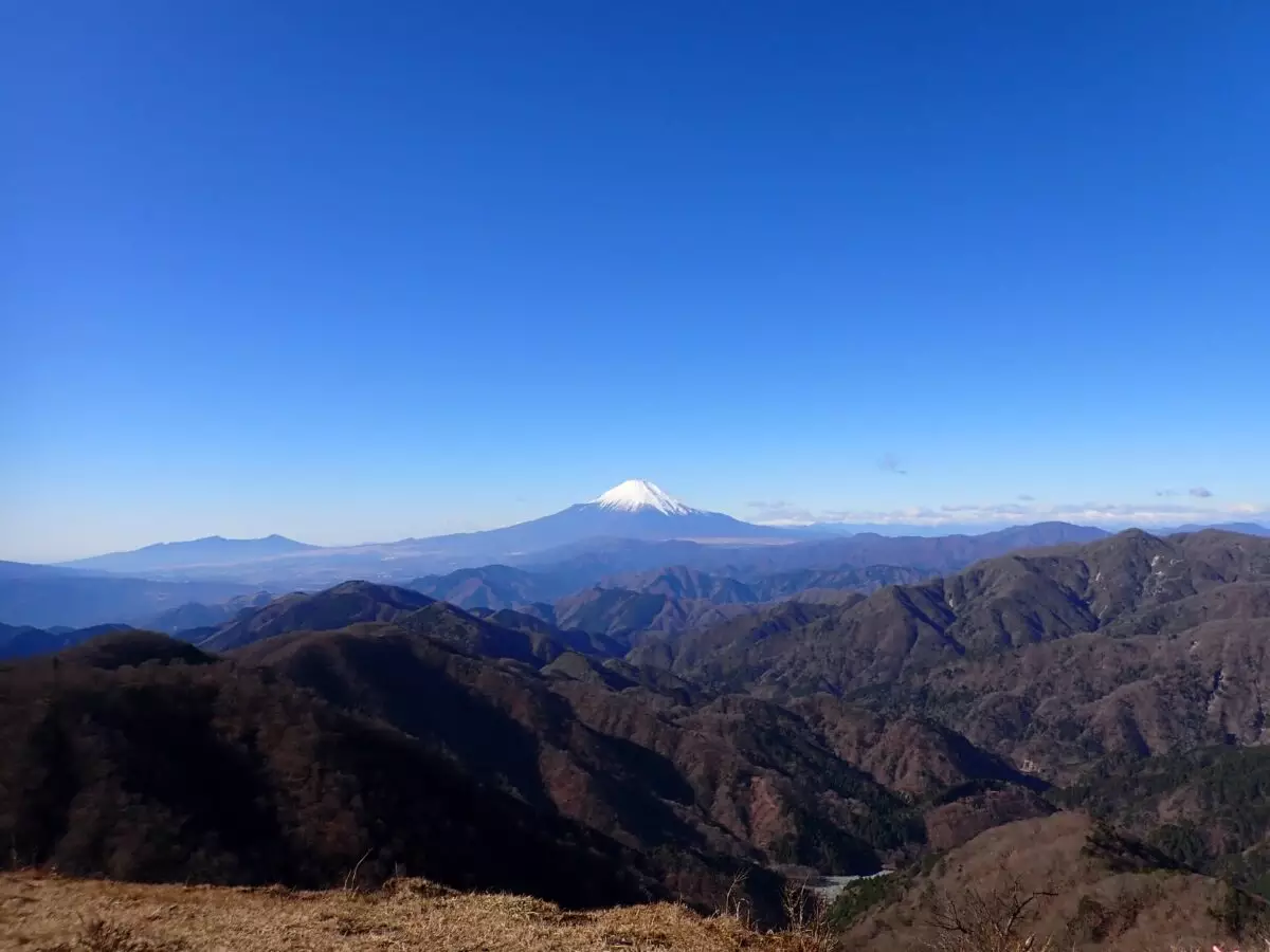 関東百名山　神奈川　富士山