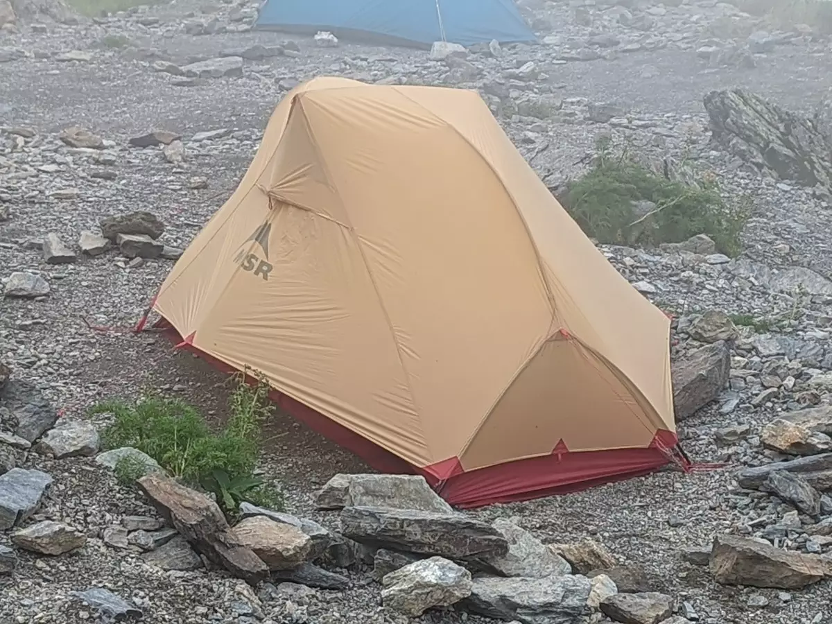 スノーピーク【激レア】 名品！ MSR HUBBA ハバ テント ソロ 登山 キャンプ