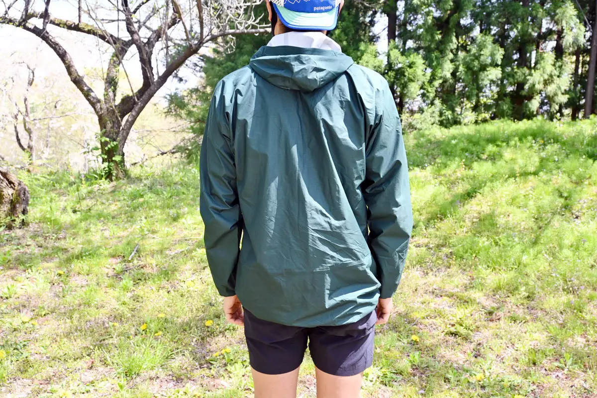 山と道 UL Rain Jacket レイン ジャケット ブルー XL - アウトドア