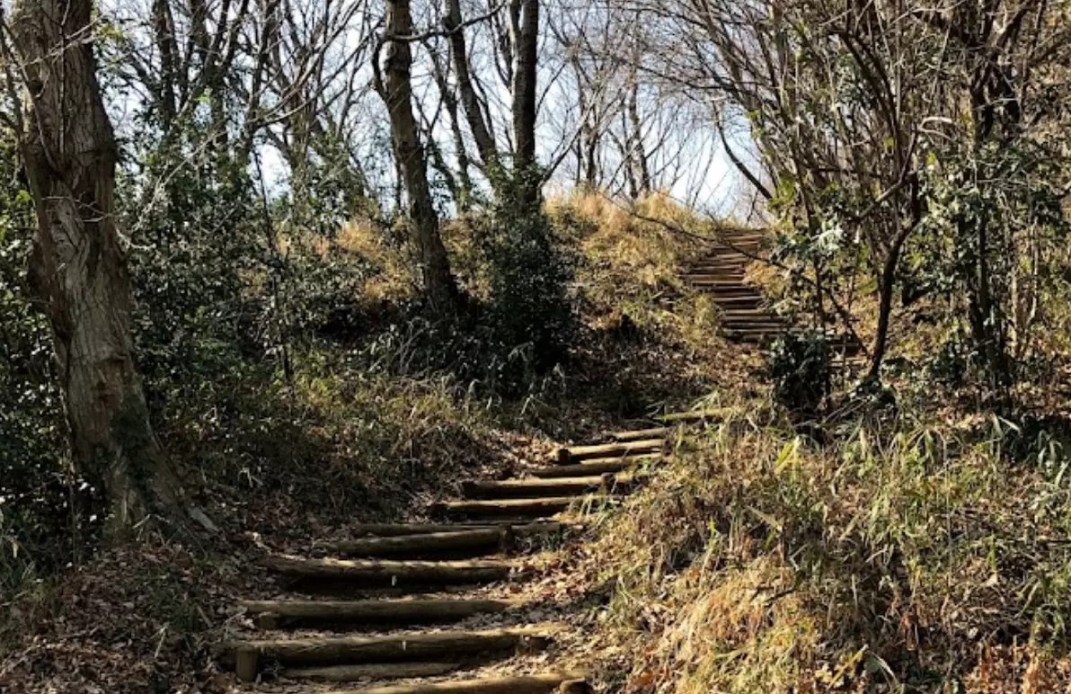 弘法山、階段