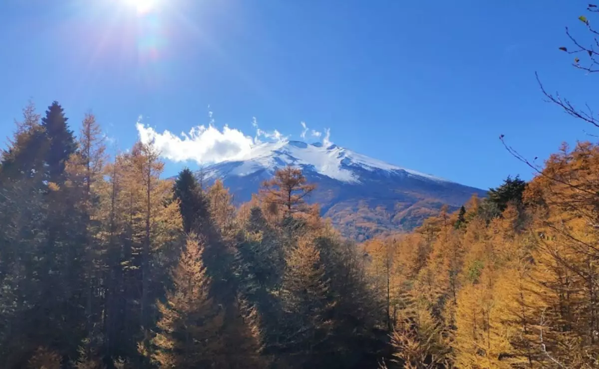 紅葉登山 富士山