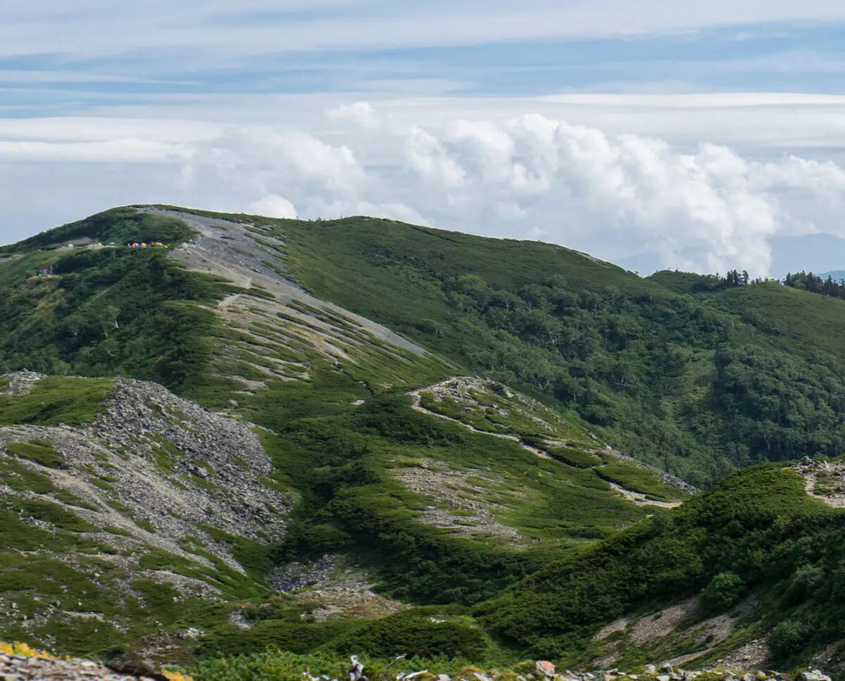 常念岳への登山コース-三俣登山口を利用する蝶ヶ岳周回